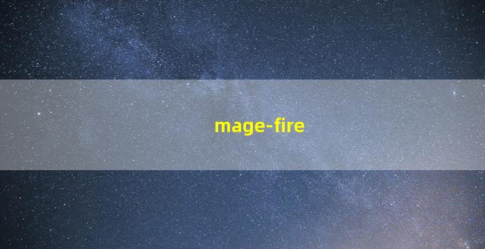 mage-fire