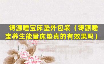 铸源睡宝床垫外包装（铸源睡宝养生能量床垫真的有效果吗）